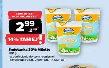 Śmietanka Miletto 30%