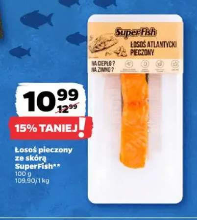 Łosoś pieczony ze skórą SuperFish