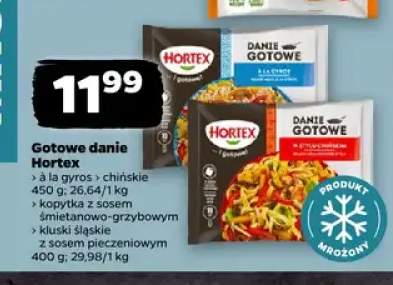 Gotowe danie à la gyros Hortex +3 warianty