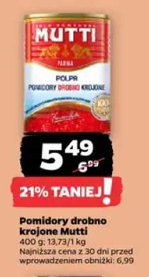 Pomidory drobno krojone Mutti