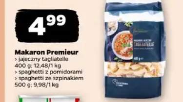 Makaron Premieur jajeczny tagliatelle +2 warianty