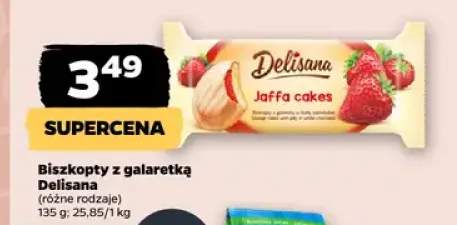 Biszkopty z galaretką Delisana