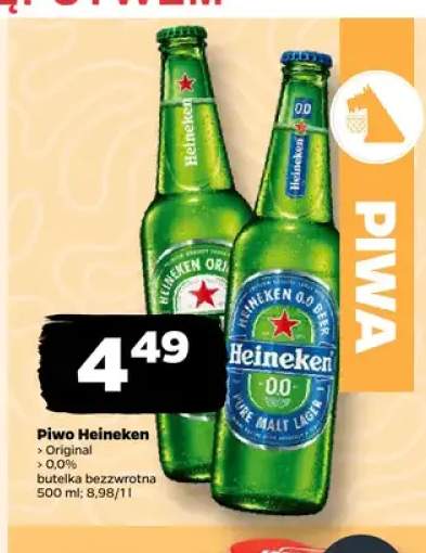 Piwo Heineken Original +1 wariant