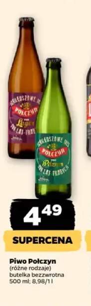 Piwo Połczyn Lager +1 wariant