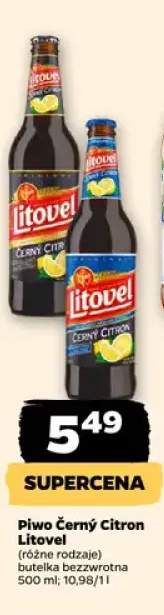 Piwo Černý Citron Litovel +1 wariant