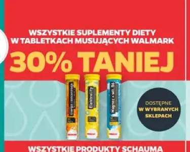 Suplementy diety w tabletkach musujących Walmark +3 warianty