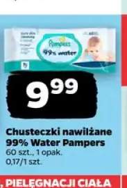 Chusteczki nawilżane 99% Water Pampers