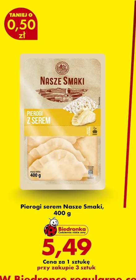 Pierogi z serem Nasze Smaki