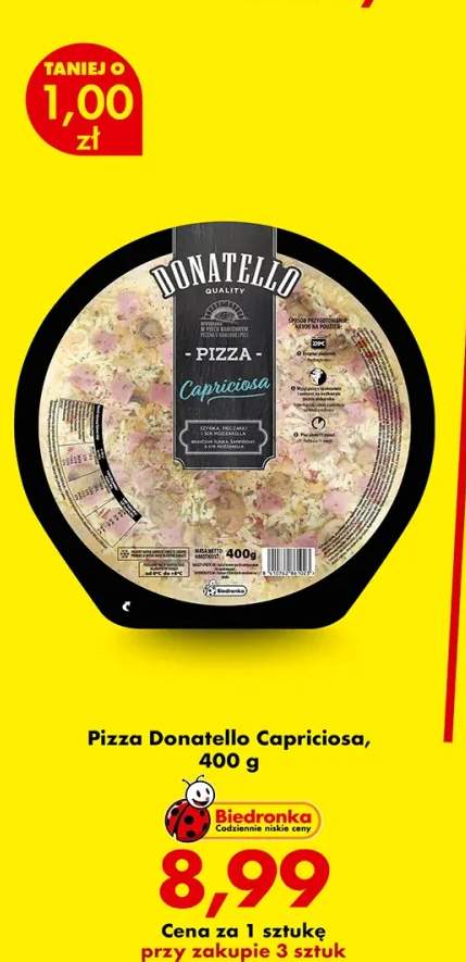 Pizza Donatello Capriciosa