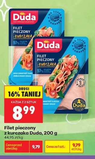 Filet pieczony z kurczaka Duda