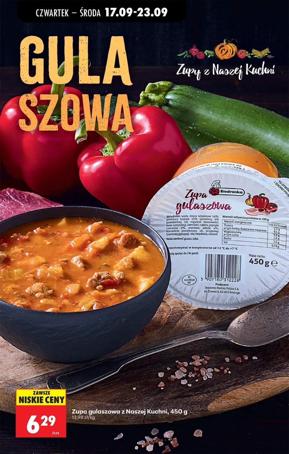 Zupa gulaszowa z Naszej Kuchni