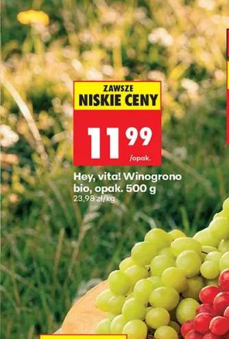 Winogrona bio Hey, vita!