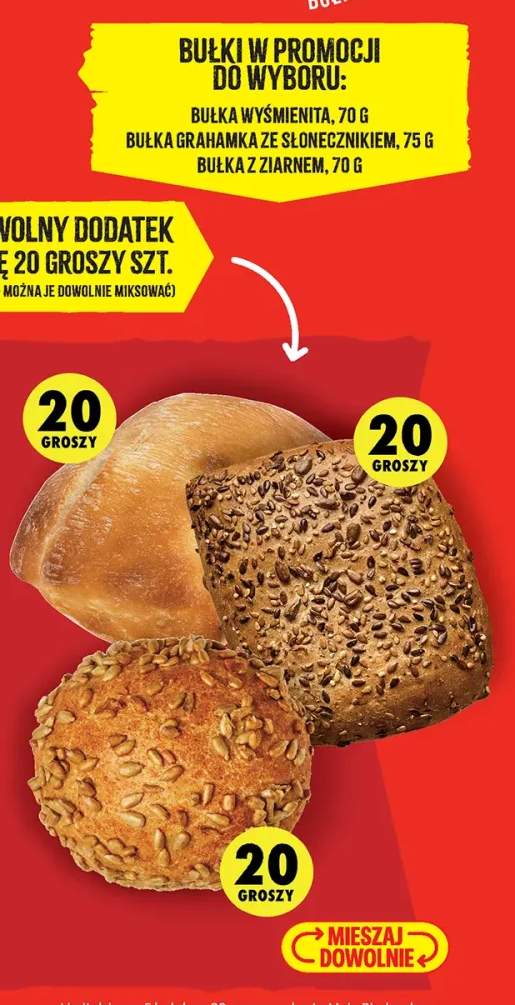 Bułka wyśmienita +2 warianty