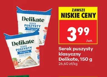 Serek puszysty klasyczny Delikate