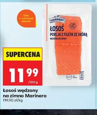 Łosoś wędzony na zimno Marinero