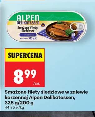 Smażone filety śledziowe w zalewie korzennej Alpen Delikatessen