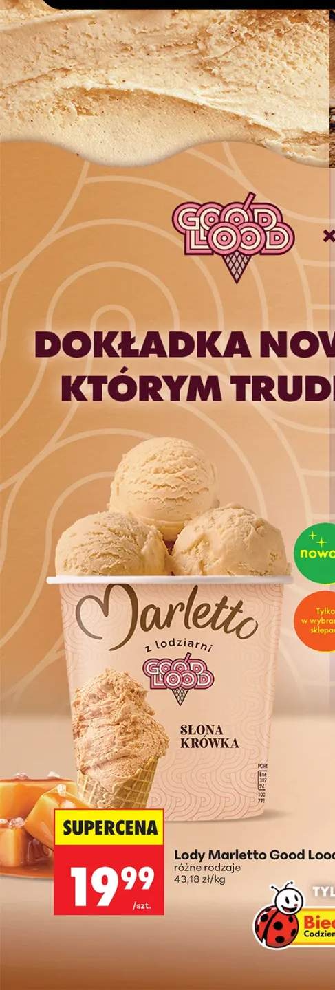 Lody Marletto Good Lood słona krówka