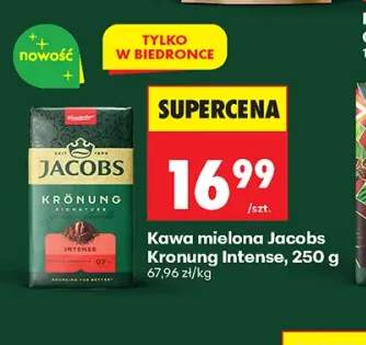 Kawa mielona Jacobs Kronung Intense