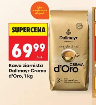 Kawa ziarnista Dallmayr Crema d'Oro