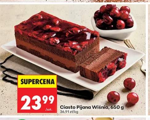 Ciasto Pijana Wiśnia