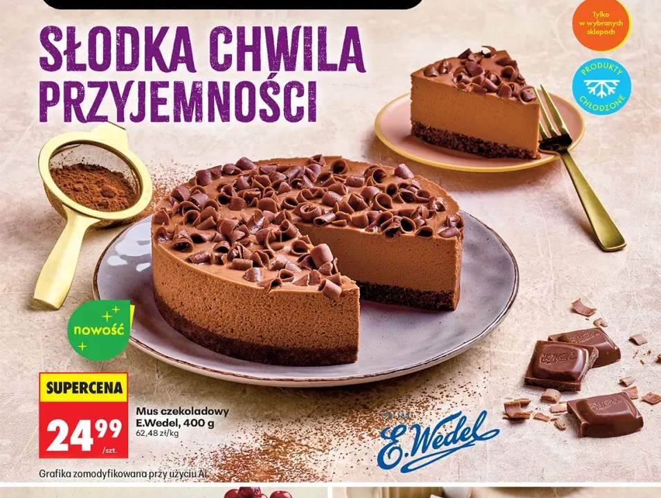 Mus czekoladowy E.Wedel
