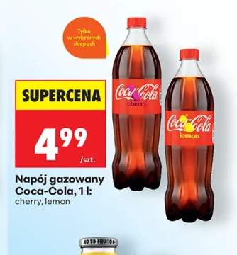 Napój gazowany Coca-Cola cherry +1 wariant