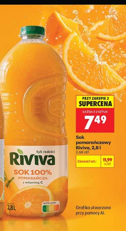 Sok pomarańczowy Riviva