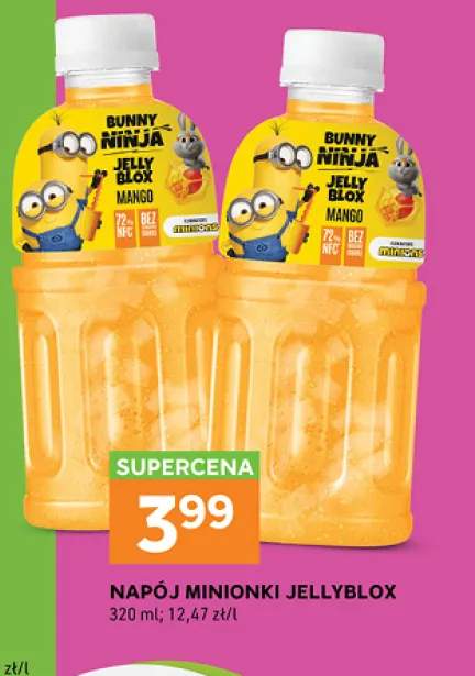 Napój Minionki Jellyblox mango Bunny Ninja