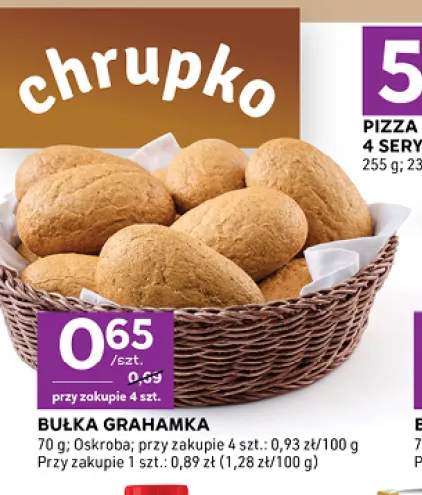 Bułka grahamka Oskroba