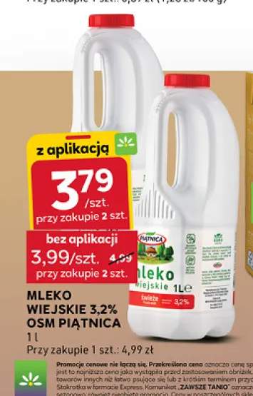 Mleko wiejskie OSM Piątnica 3,2%