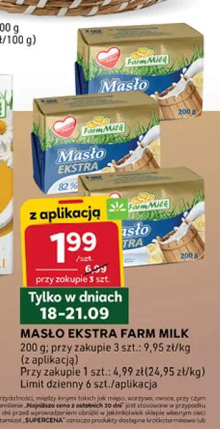 Masło ekstra Farm Milk