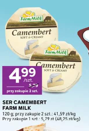Ser camembert Farm Milk