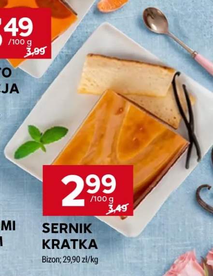 Sernik kratka Bizon