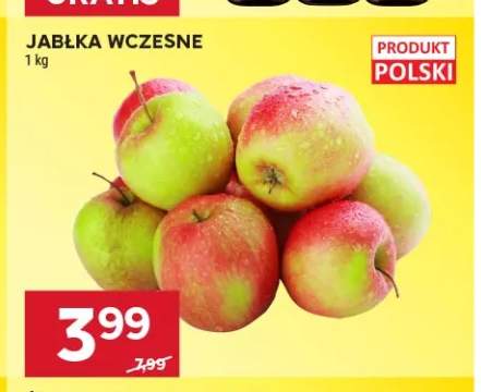 Jabłka wczesne