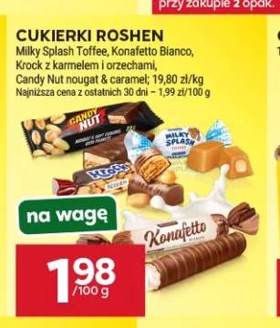 Cukierki Roshen Milky Splash Toffee +3 warianty