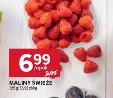 Maliny świeże