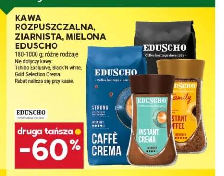 Kawa rozpuszczalna, ziarnista, mielona Eduscho