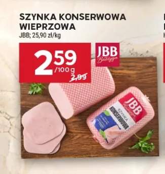 Szynka konserwowa wieprzowa JBB