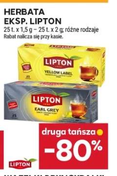 Herbata ekspresowa Lipton Yellow Label +1 wariant