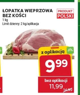 Łopatka wieprzowa bez kości