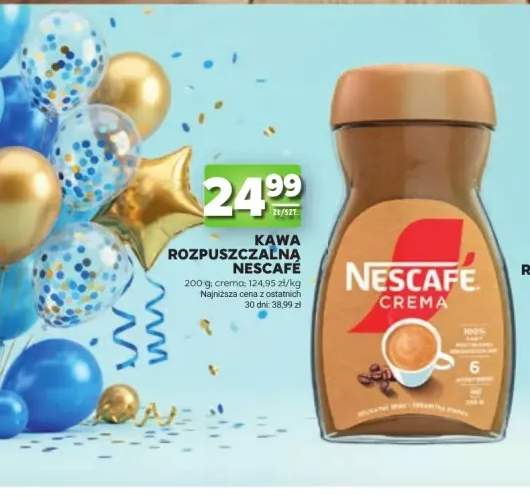 Kawa rozpuszczalna Nescafé Crema