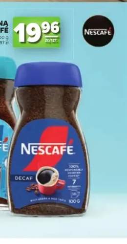 Kawa rozpuszczalna bez kofeiny Nescafé