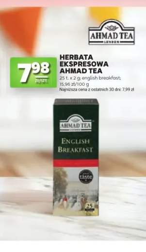 Herbata ekspresowa Ahmad Tea English Breakfast