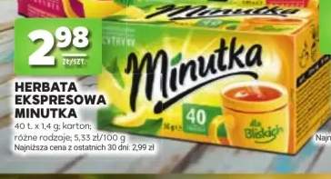 Herbata ekspresowa Minutka