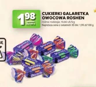 Cukierki galaretka owocowa Roshen
