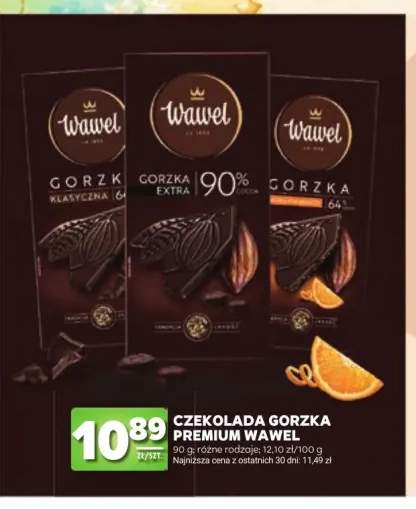 Czekolada gorzka Premium Wawel
