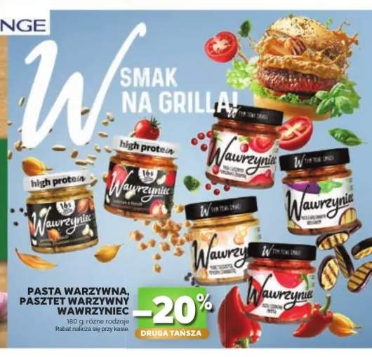 Pasta warzywna Wawrzyniec +1 wariant