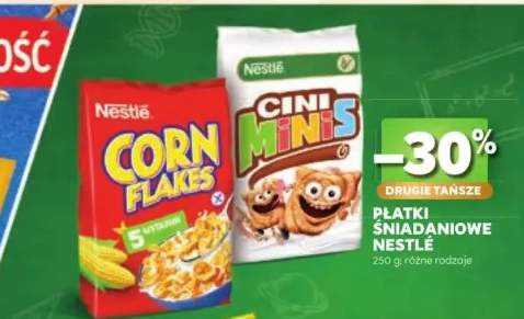 Płatki śniadaniowe Nestlé
