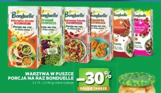 Warzywa w puszce Porcja na raz kukurydza złocista Bonduelle 2-pak +5 wariantów