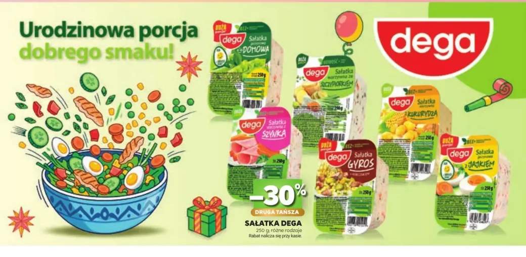 Sałatka jarzynowa domowa Dega +5 wariantów